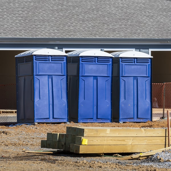 what is the cost difference between standard and deluxe portable restroom rentals in Kimmel Pennsylvania